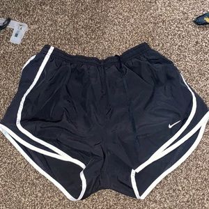 Black with white stripes, Nike Shorts